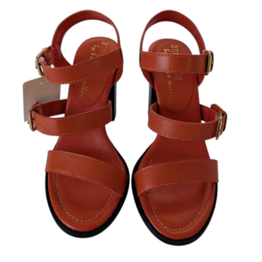 New Ann Marino by Bettye Muller Block Heel Sandals Size 7